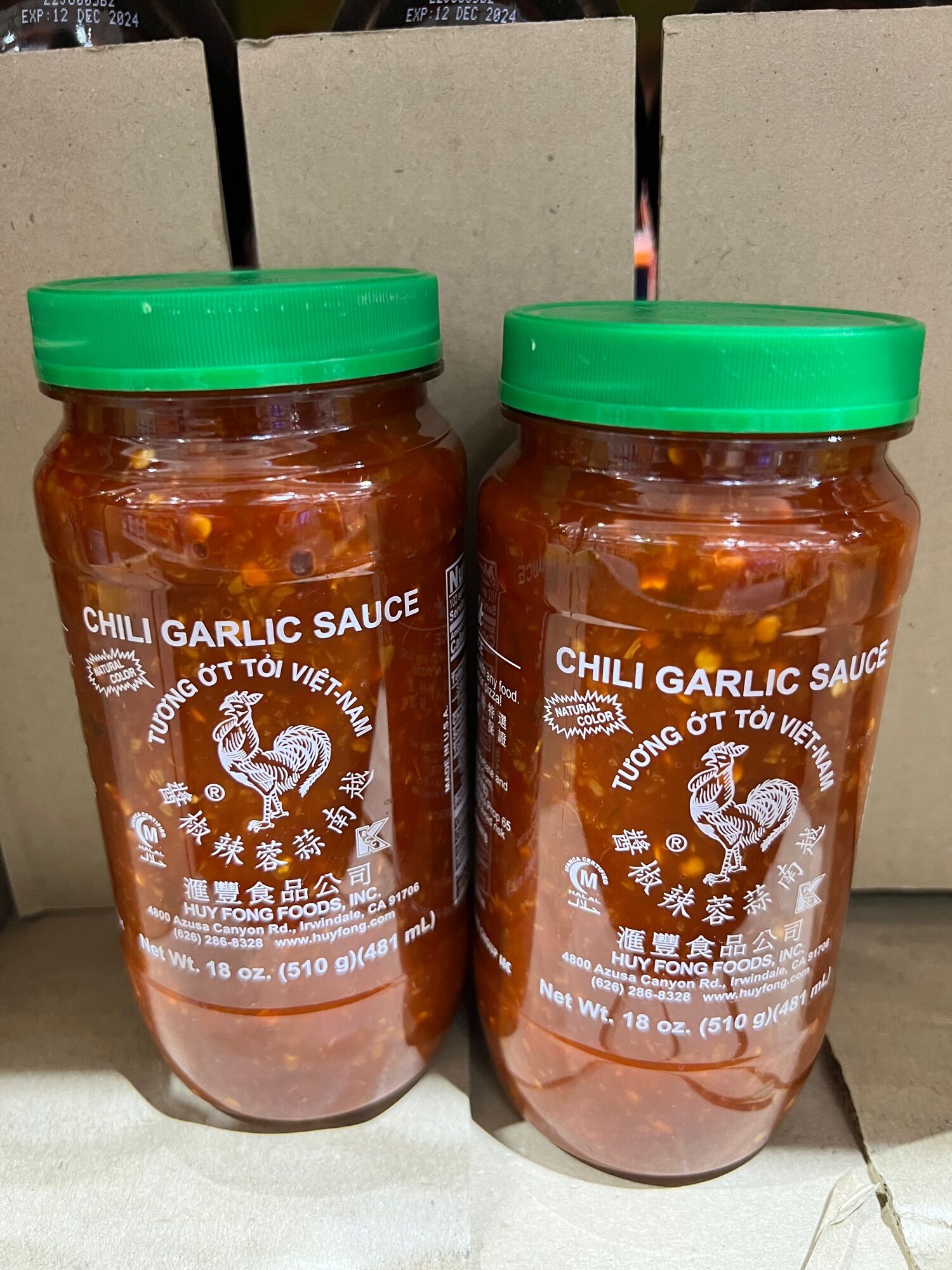 Huy Fong Chili Garlic Sauce 481mL [February 2024 Expiry] Lazada PH