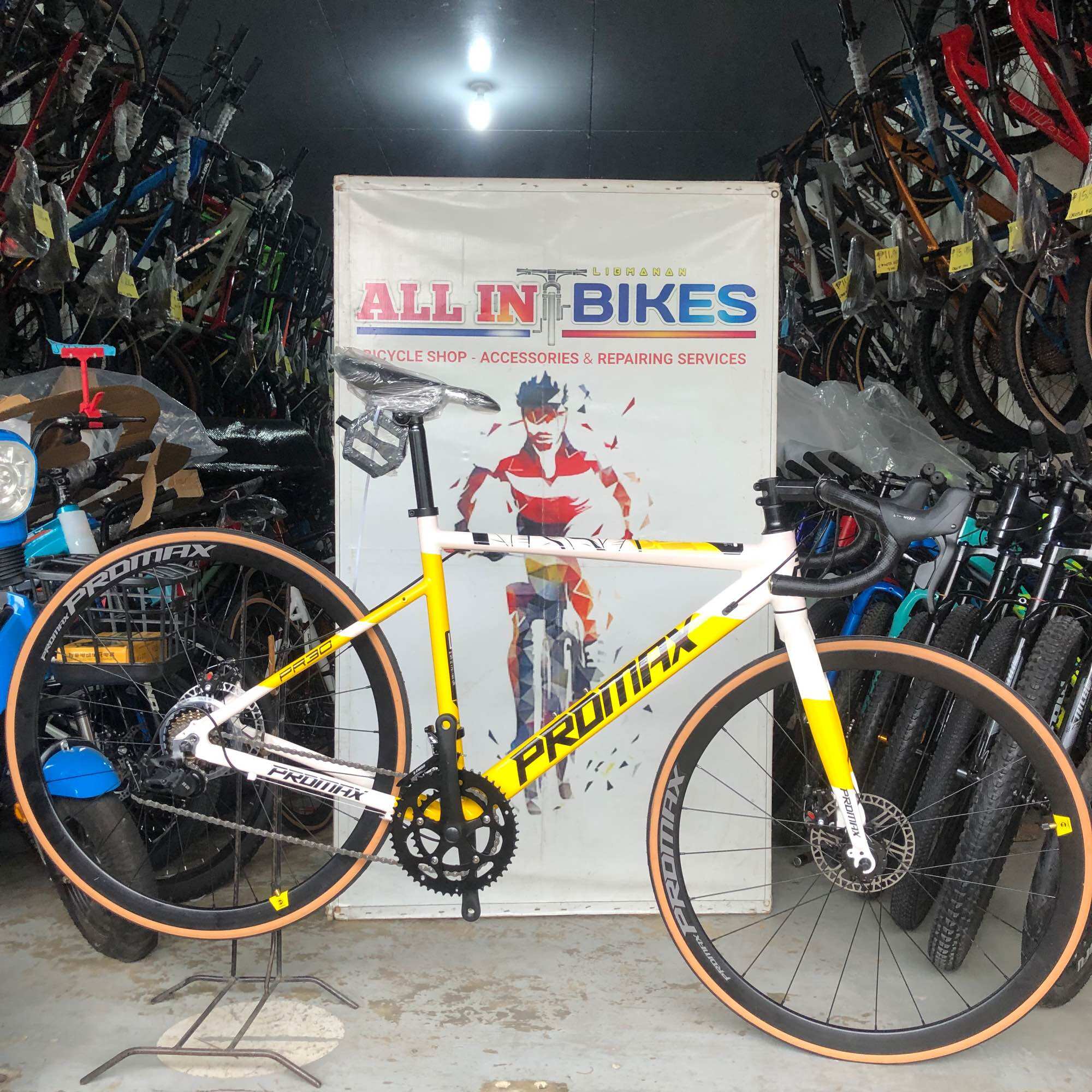 PROMAX PR30 Road Bikes 700c STI With Freebies