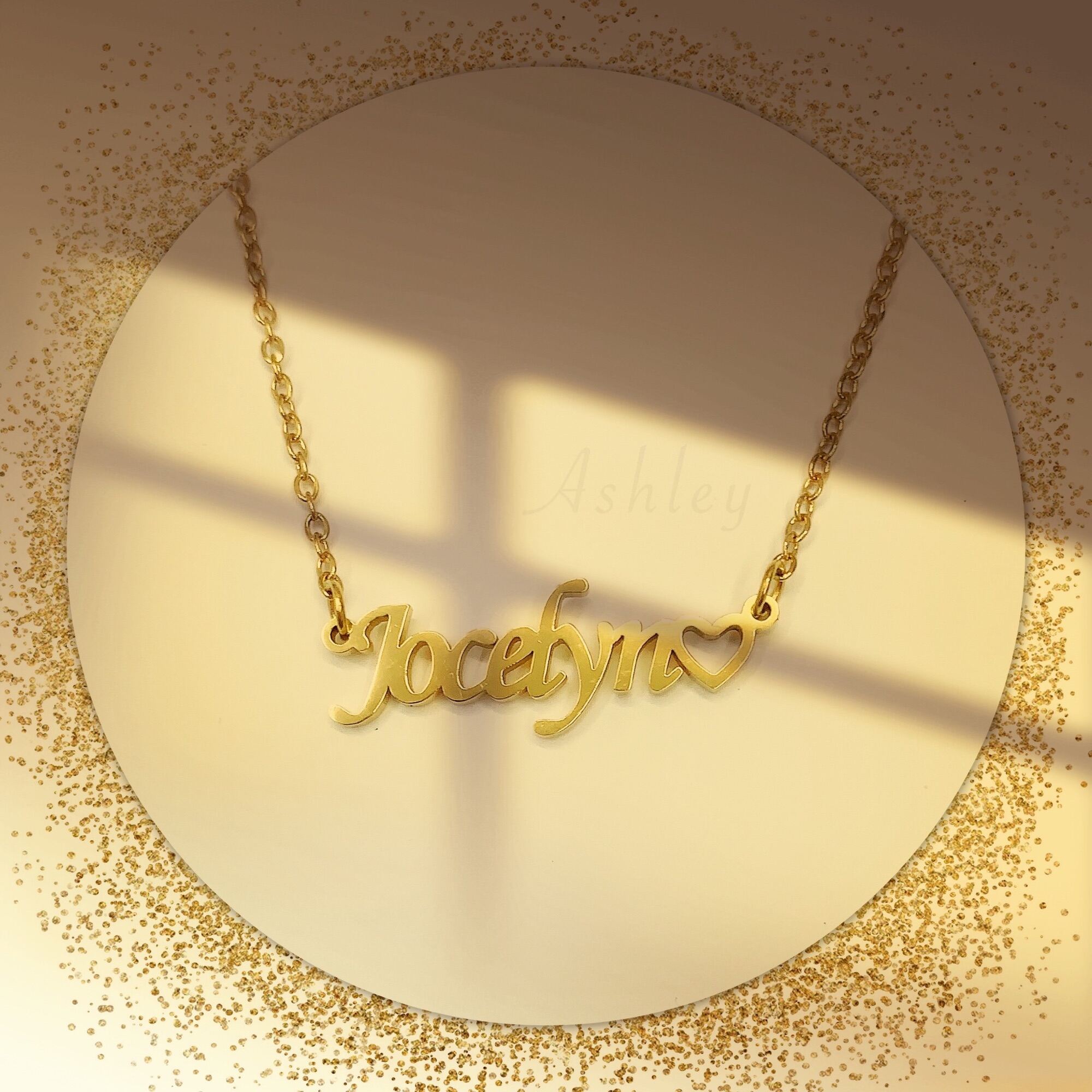 Jocelyn name deals necklace