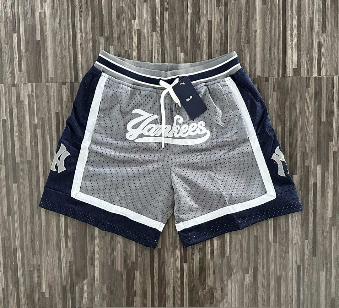 New York Yankees Just Don Shorts Blue