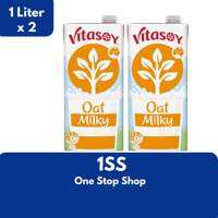 Vitasoy Plus Milky Oat 1L x 2 (Packaging may vary)