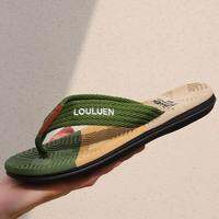 XMAW | Mens Multicolor Summer Flip Flops for Men Casual Slides Beach Walk Sandals with PVC Upper EVA Insole Durable Comfortable Design 2025