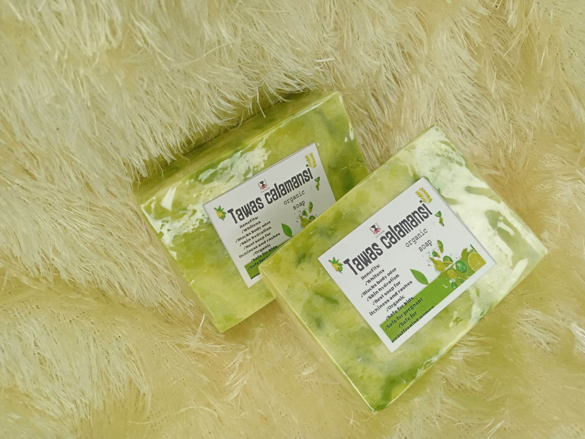 Bb.beauty Tawas Calamansi 100g Soap Individual Wrap Pack