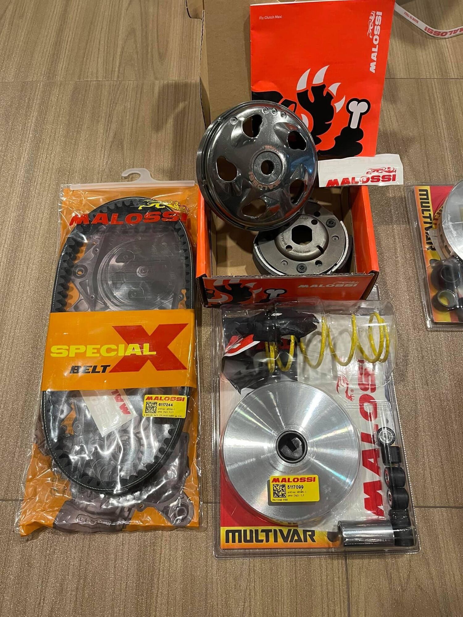 Original Malossi CVT Set for Aerox and NMAX Lazada PH