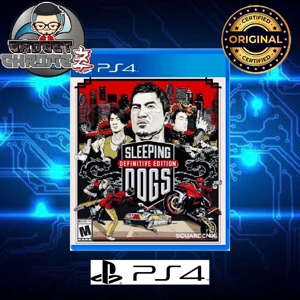 Sleeping Dogs: Definitive Edition, PS4 Game, BRANDNEW