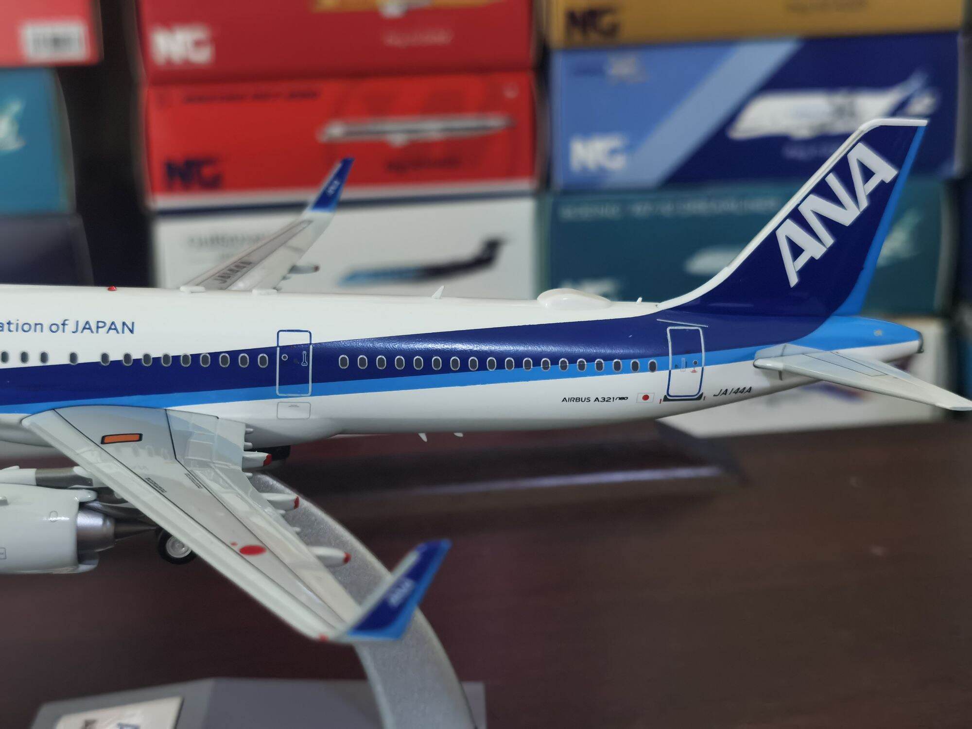 Inflight Mould, Jfox 1/200 ANA A321neo JA144A Diecast Airplane