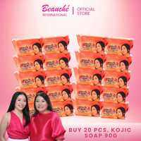 Pack of 5/10/20 Beauche Kojic Soap 90g