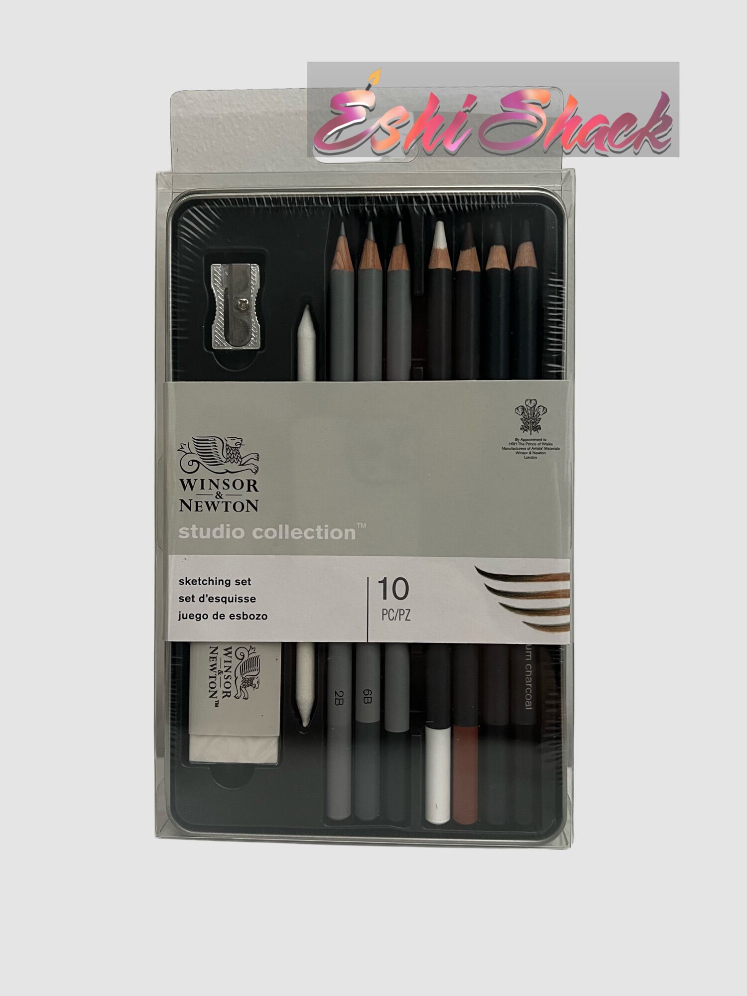 Winsor & Newton Studio Collection Artist Pencils, Sketching Pencils, Set of  10