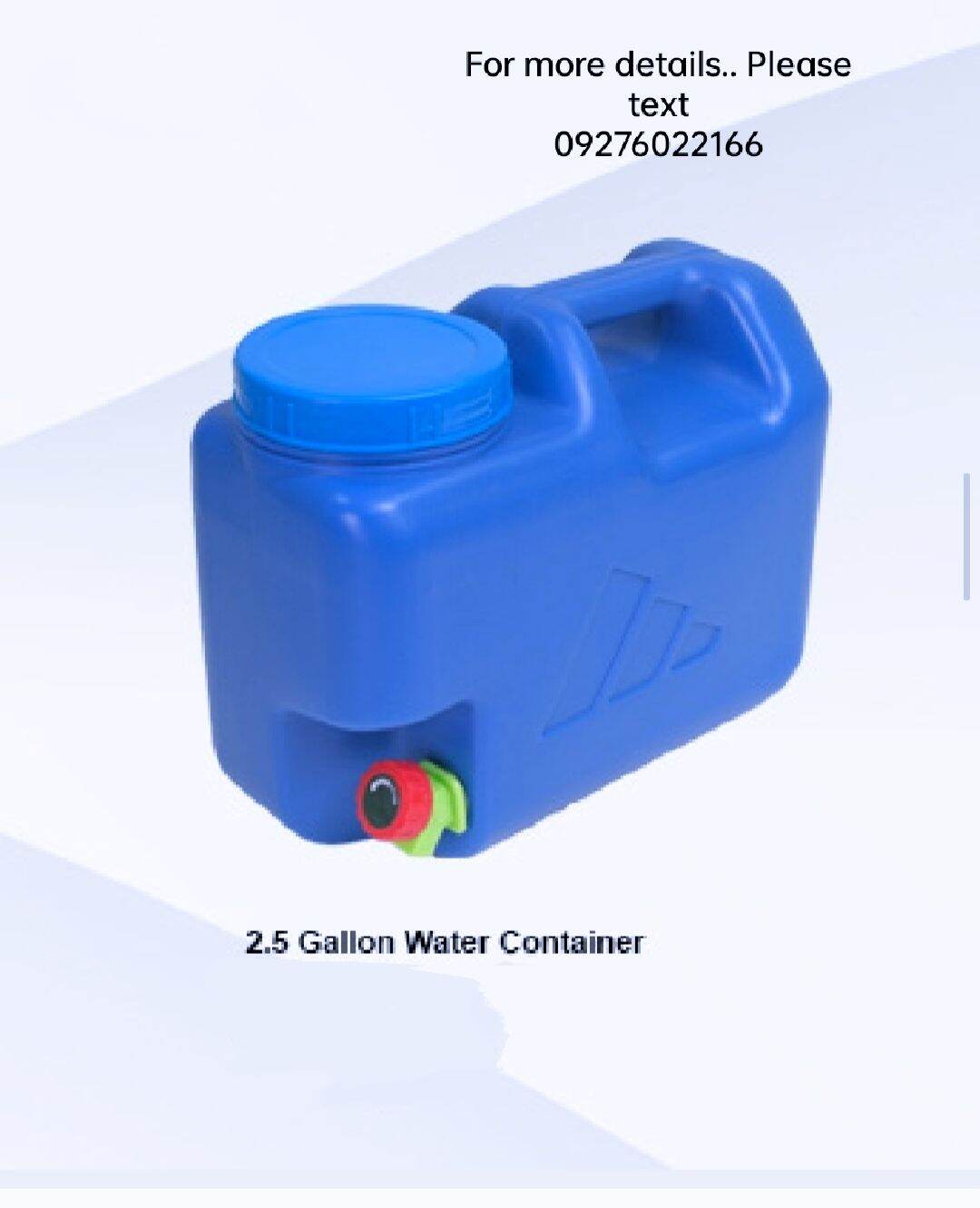 2.5 Gallon Slim Water Container Lazada PH