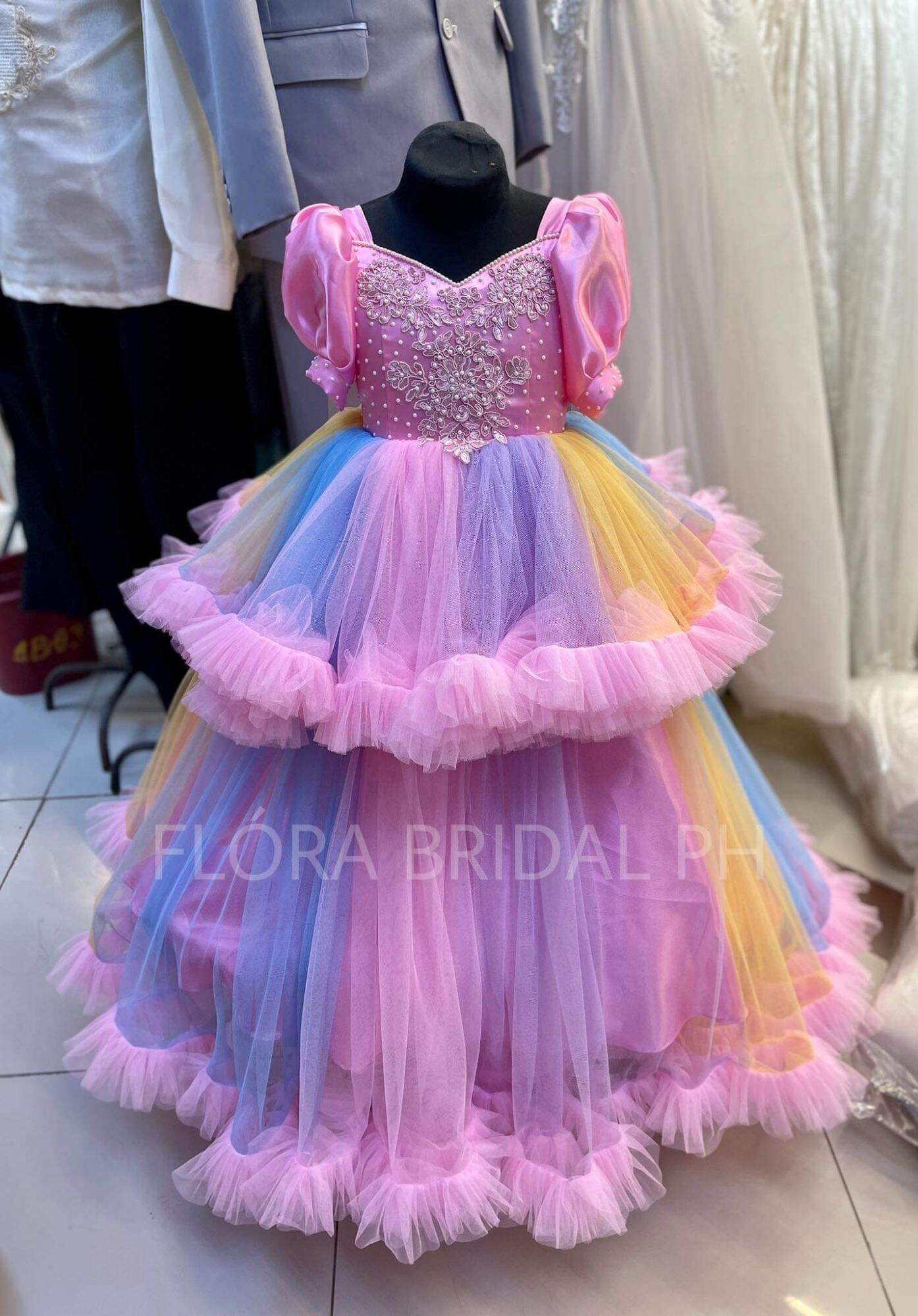 Princess gown best sale for 7th birthday