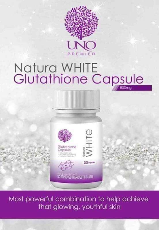 natura white glutathione capsule UNO NATURA WHITE GLUTHATIONE CAPSULES 1 BOTTLE 800MG WITH COLLAGEN VUTAMIN  C AND TOMATO CRYSTAL UNO ORIGINAL PRODUCTS 1BOTTLE Gluthathione Collagen  Supplement - Lazada
