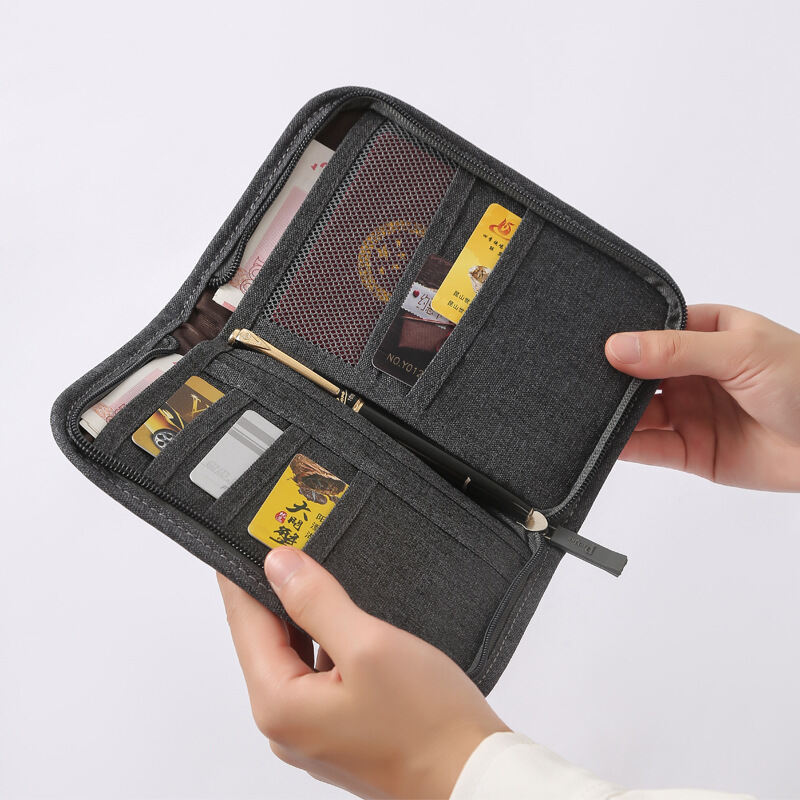 Korean Passport Organizer by Smart Wallet - Travel Wallet Solution