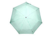 Knirps | Compact UV Protection Umbrella with UPF50+ Black Colloid 3-Fold Baggy Umbrella