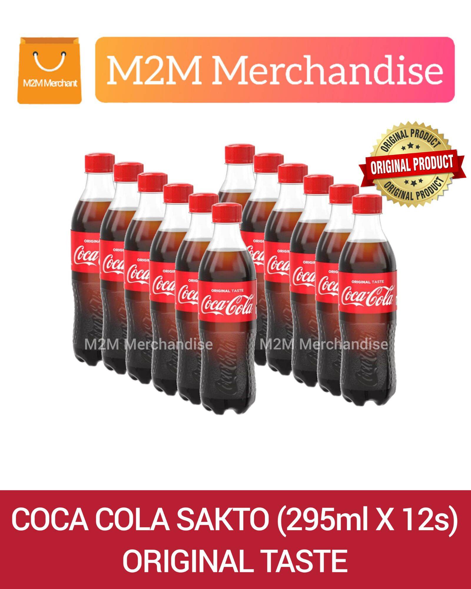 COCA COLA SAKTO 295ml X 12s ORIGINAL TASTE Lazada PH coca-cola-sakto-295ml-x-12s-original-taste-lazada-ph