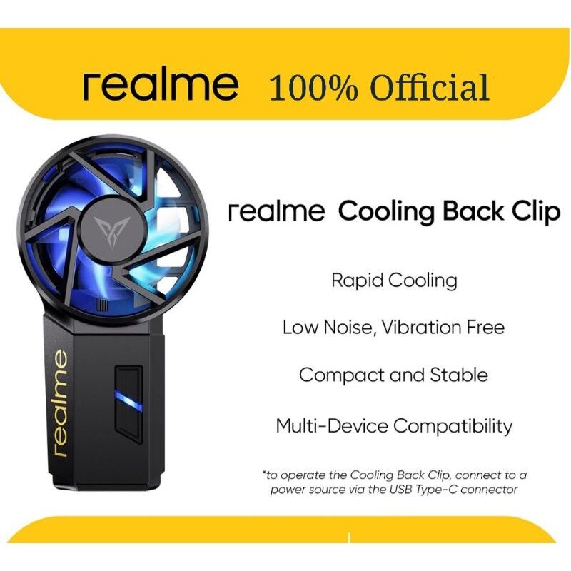 realme cooling back clip flipkart