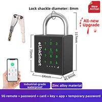 elinksmart | Waterproof Rust-Proof Remote Controlled Smart Fingerprint Padlock