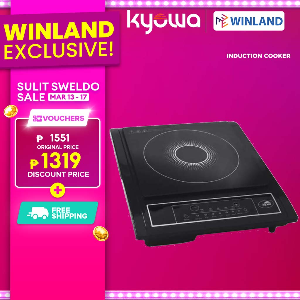 KYOWA Induction Cooker with Adjustable Temp Setting