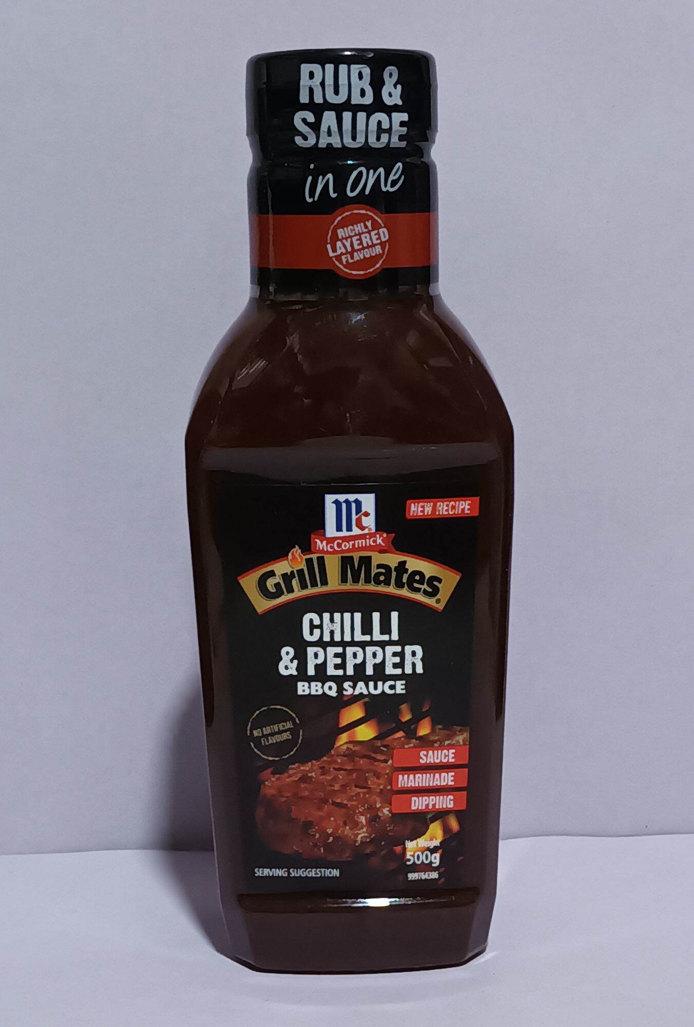 McCormick Grill Mates Chili & Pepper BBQ Sauces 500g Lazada PH