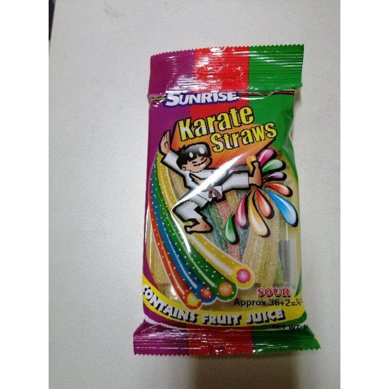 karate belt sourbelt chewy gummy sunrise karate belt chewy candy cola
