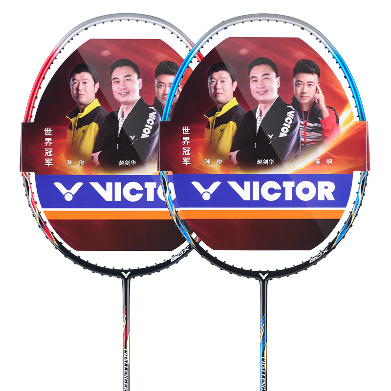 Victor Victor Badminton Racket Single Shot 9500 Victor All Carbon Ultra ...