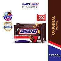 [Weekly Candy Bundle] SNICKERS 6-Pack Classic Chocolate Bar 51g x 6 [Bundle of 2] | Imported Chocolates | Chocolate Bundle Set