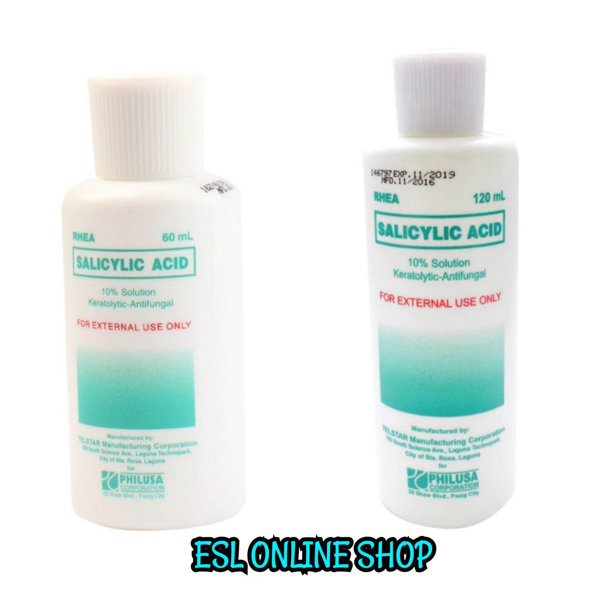 Rhea Salicylic Acid Keratolytic / AntiFungal 60ml / 120ml Lazada PH
