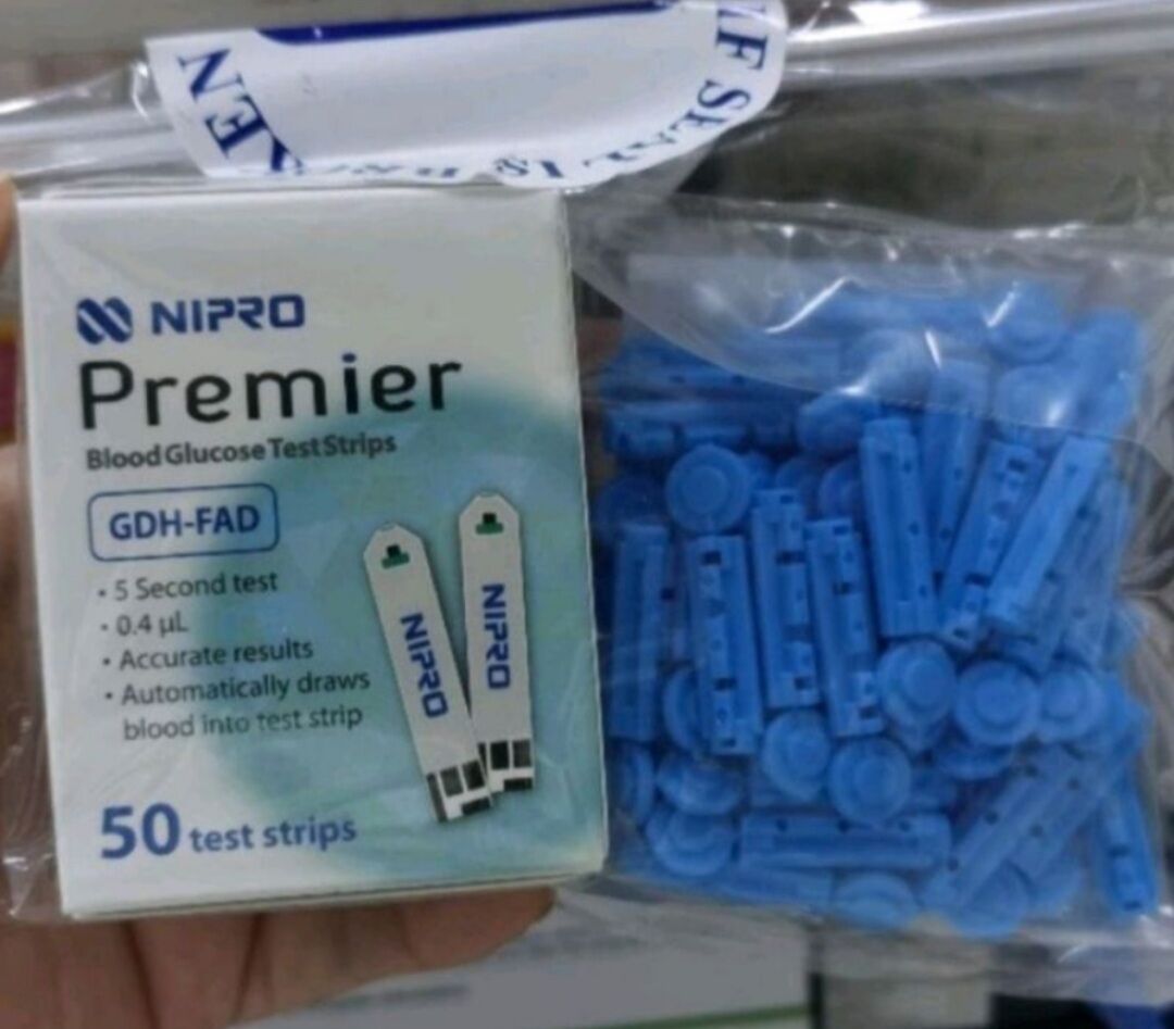 NIPRO PREMIER TEST STRIPS 50's (100 ORIGINAL) Lazada PH