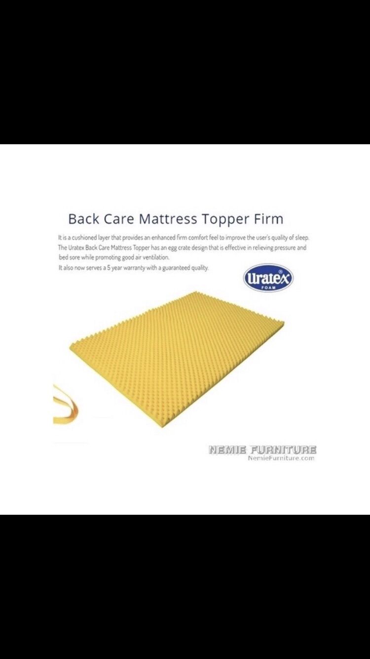 uratex bio aire mattress topper