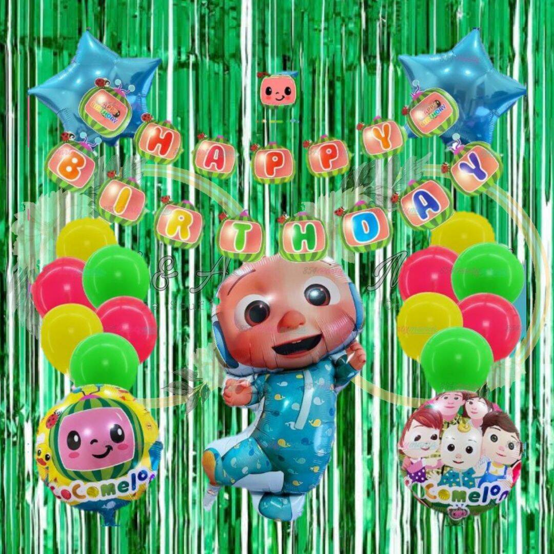 Happy Birthday Package Set #2 - Cocomelon Theme | Lazada PH