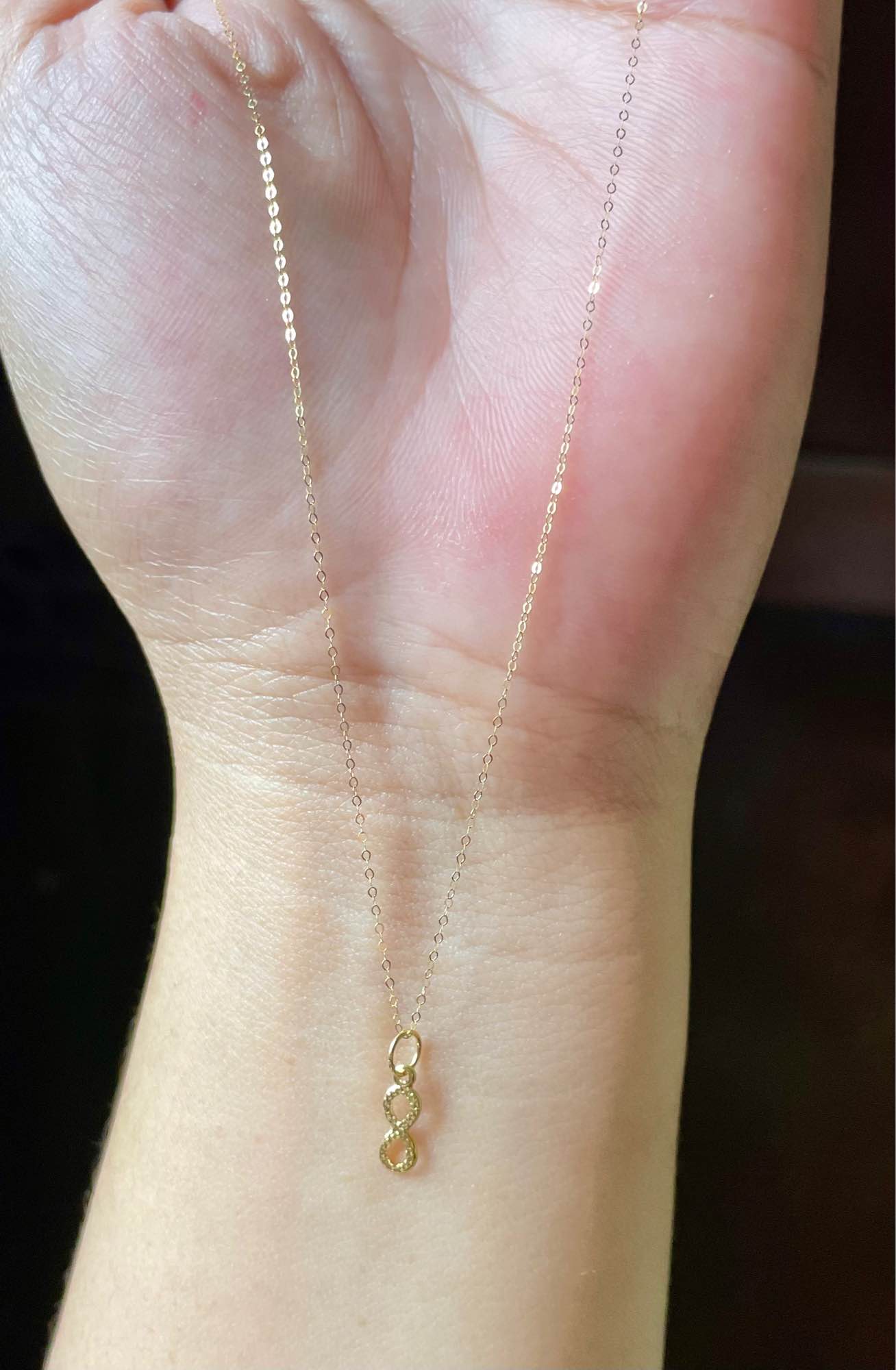18k real saudi yellow gold Heart Necklace 1.92 Grams 18” | eBay