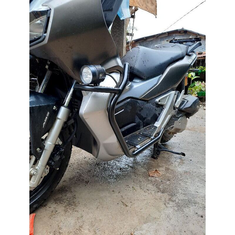 Honda Adv 150 Half Crash Guard with Led Bracket Lazada PH