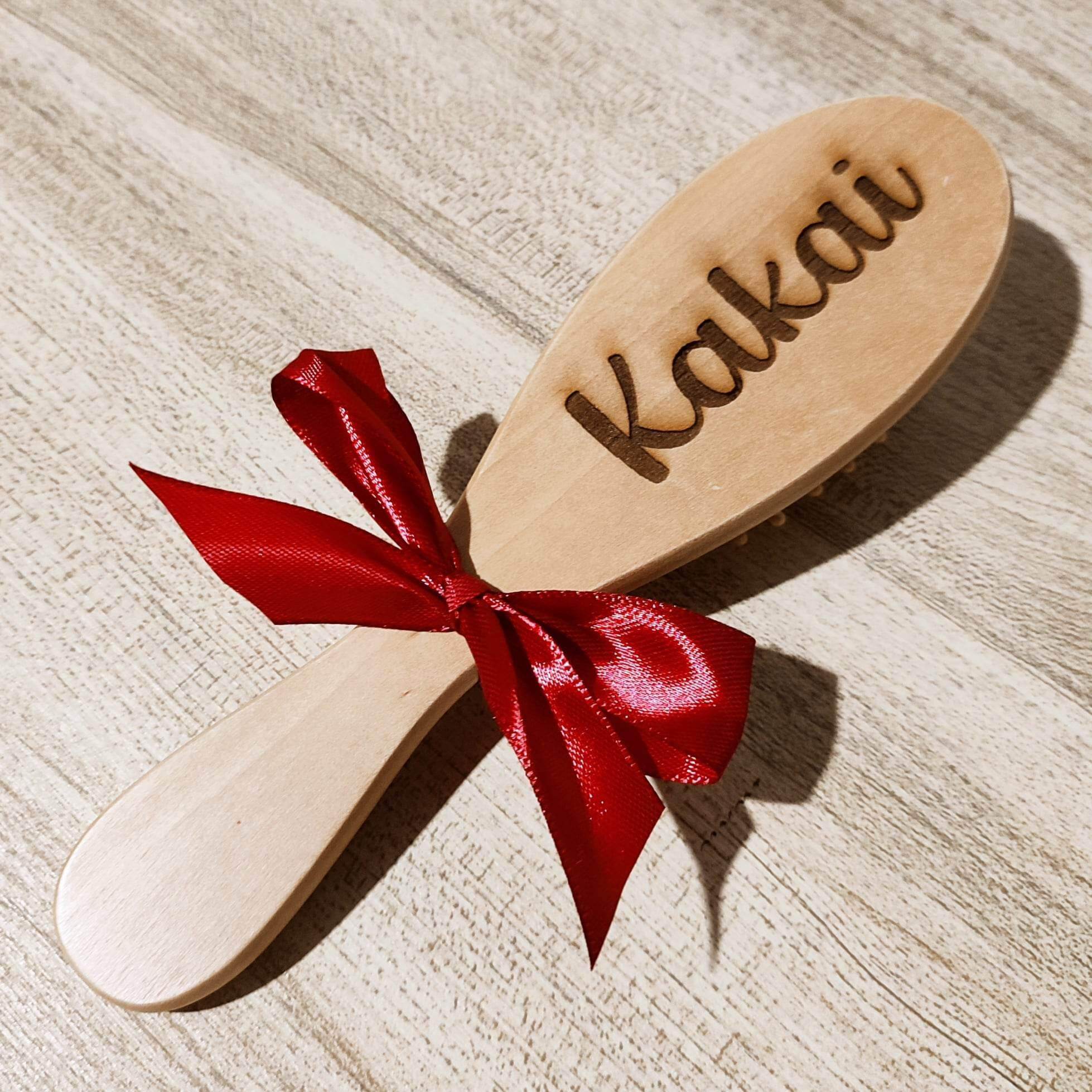 Personalized Gift Laser Engraved Large Oval Brush Corporate Giveaway