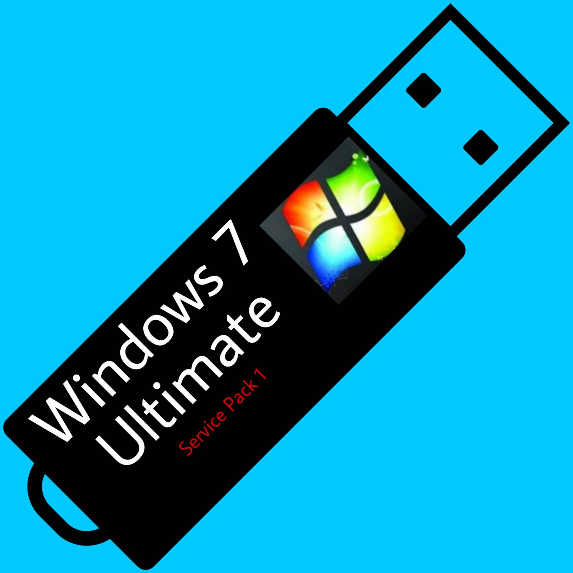 windows 7 ultimate dvd installer usb bootable flashdrive product key oem cd key genuine