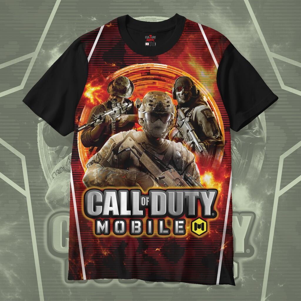 CALL OF DUTY T SHIRT 3D PRINT. 
