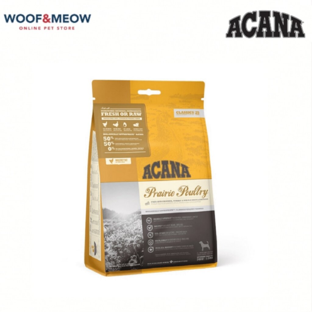 Acana classic prairie poultry 17 outlet kg