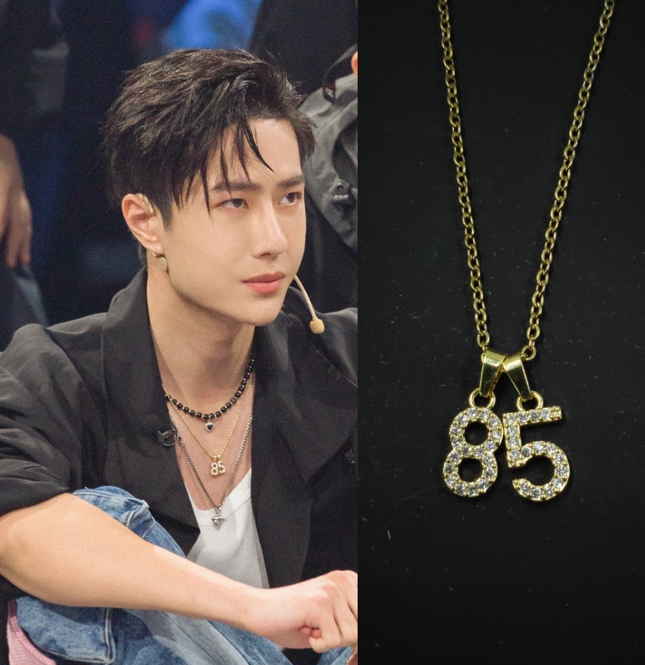 Wang Yibo same necklace male and female influx couple personality