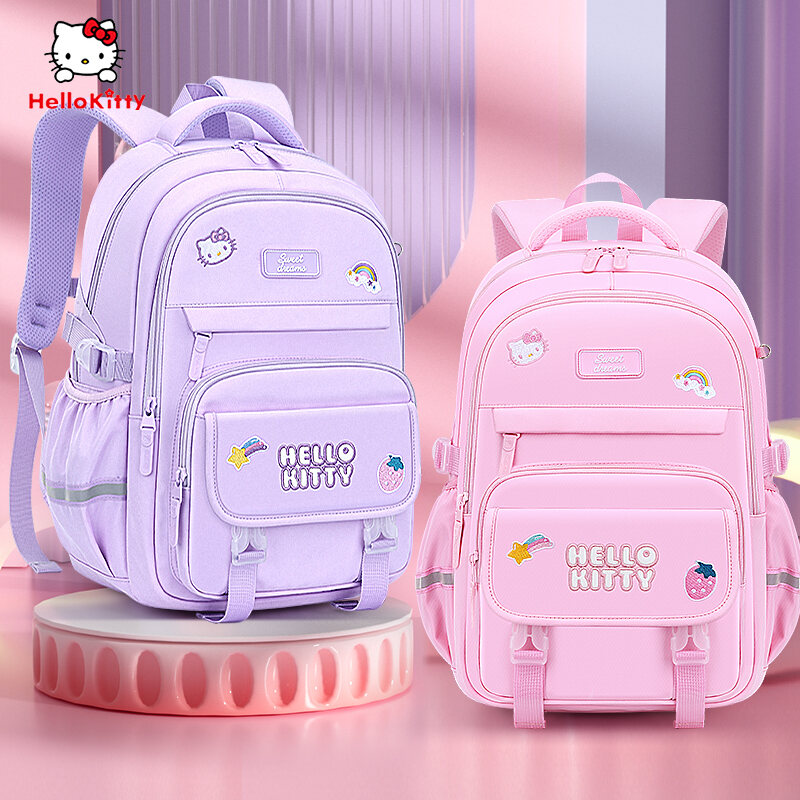 Hello Kitty 2023 New Schoolbag Primary School Girls Grade One Two Three ...