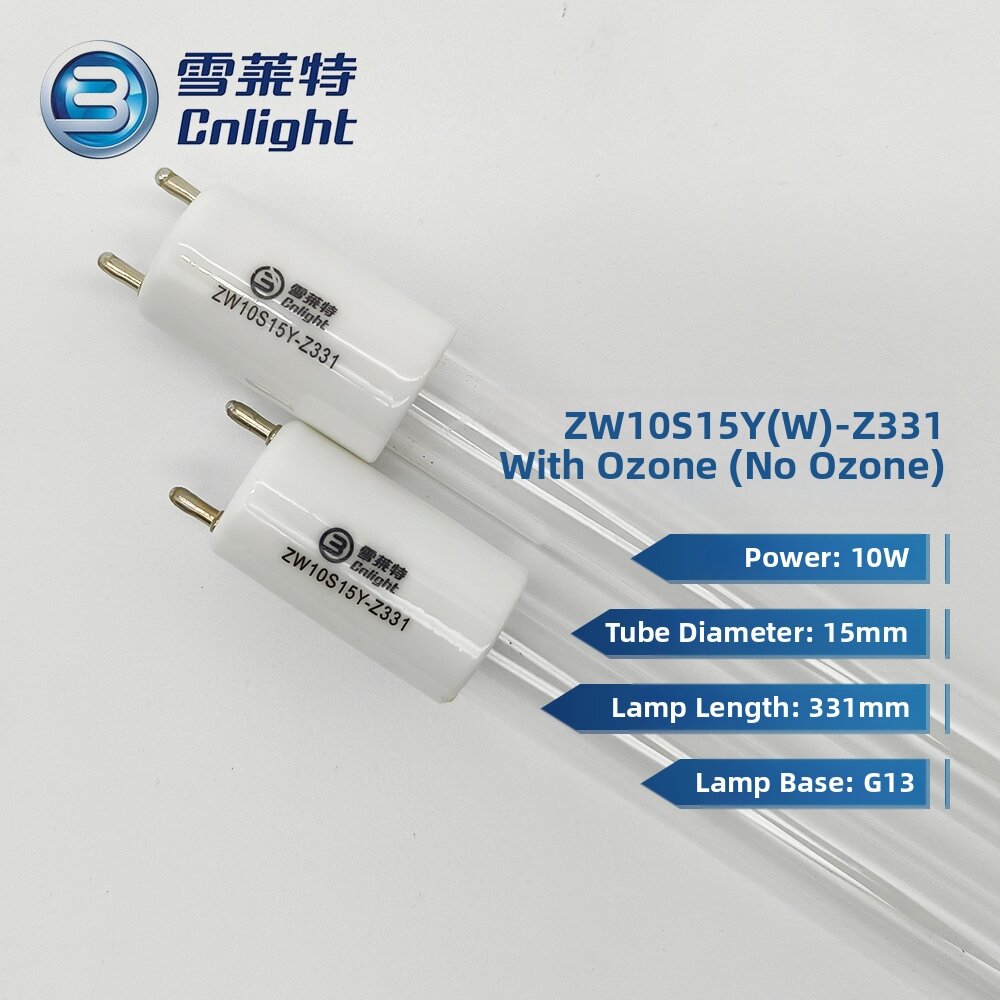 Cnlight ZW5D15W-Z150 UV Disinfection Lamp - 15W Germicidal UV Light