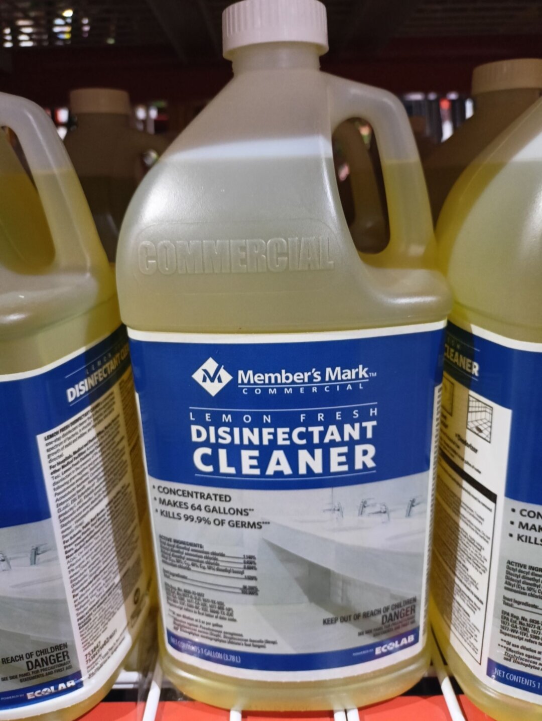 Member's Mark Lemon Fresh Disinfectant Cleaner 3.78L Lazada PH