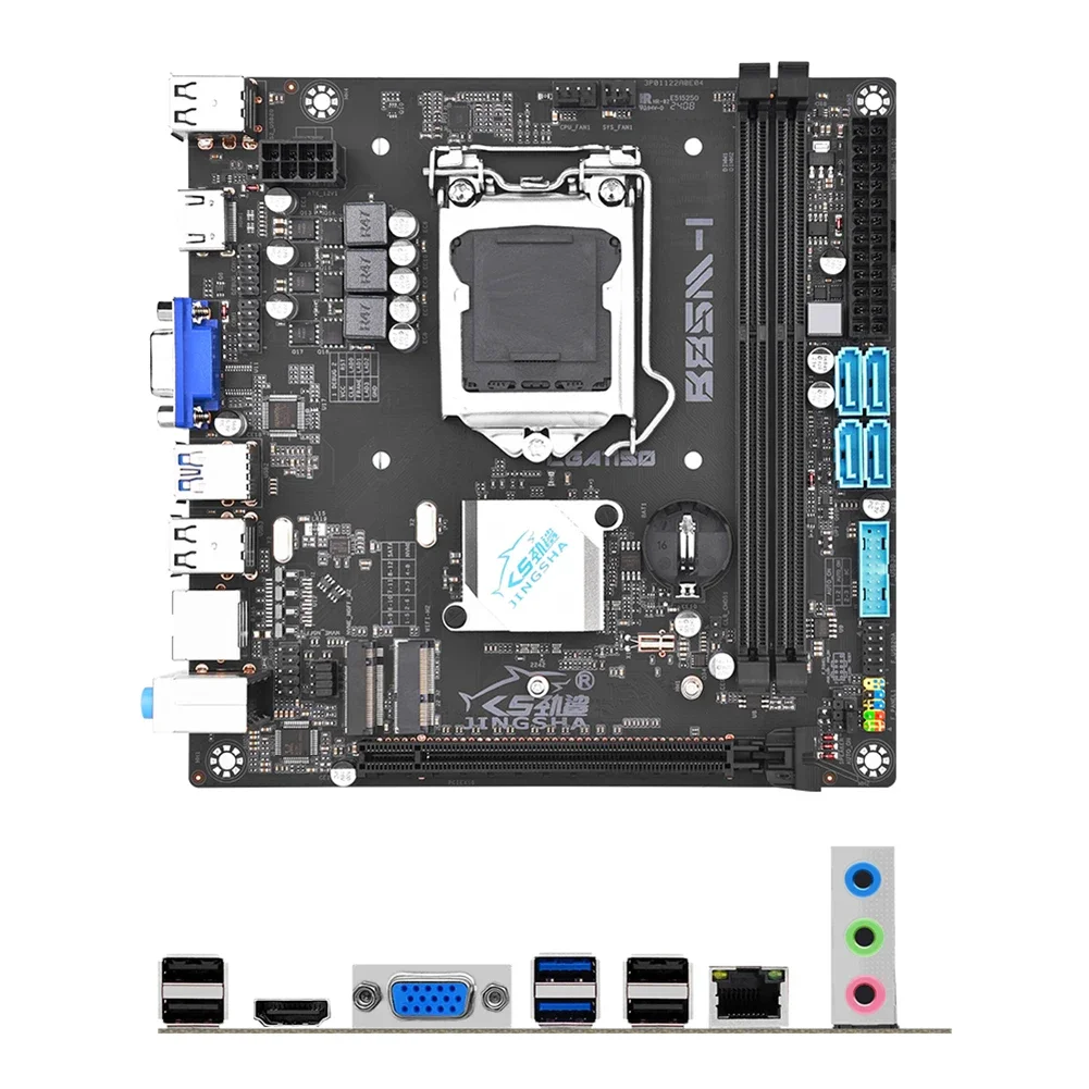 Lga 1150 Placa Mae Desktop PC Motherboard Gigabit Ethernet B85M-I Itx Computer Motherboard Support Intel 4th Gen Core I7 I5 I3