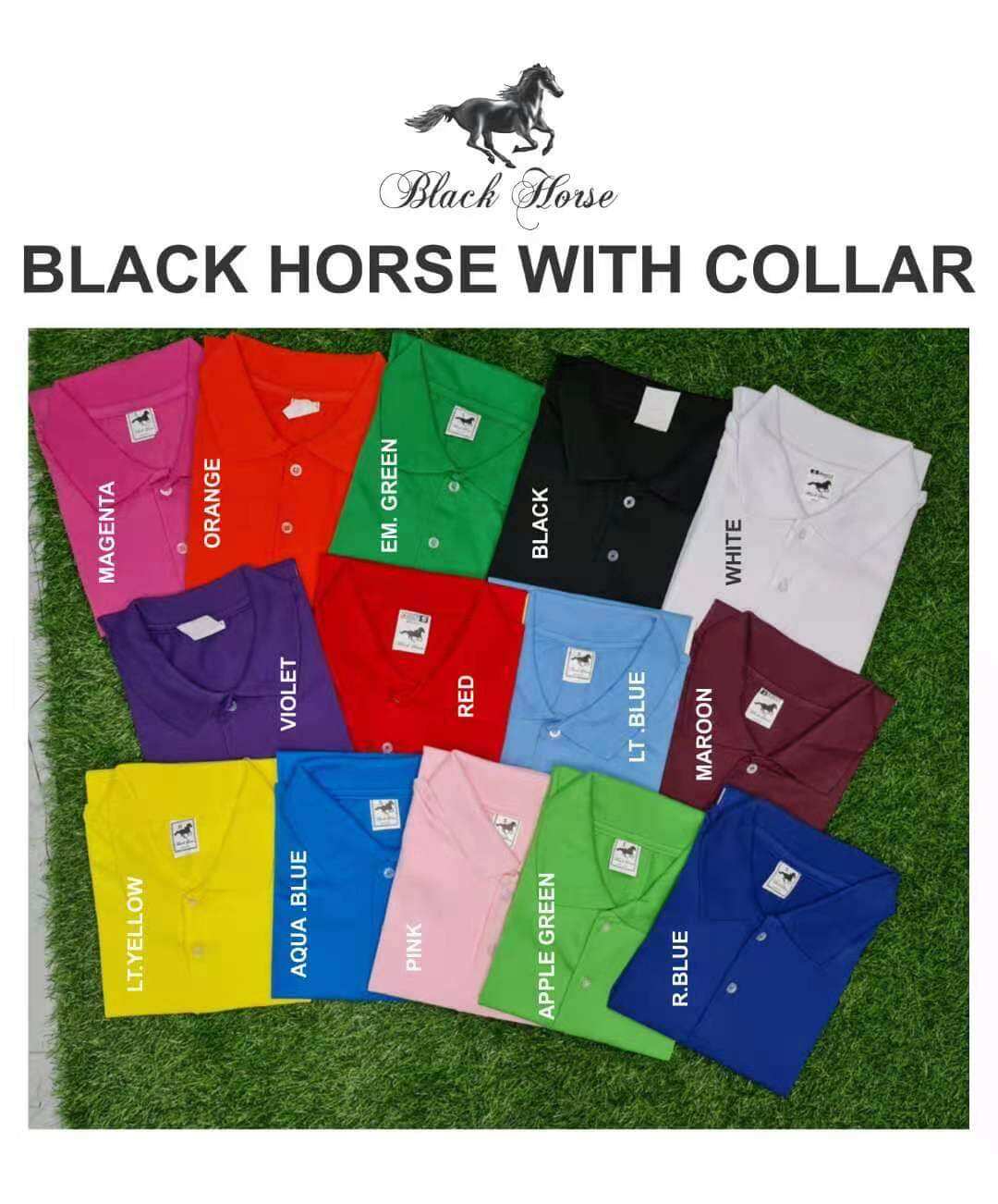 Black horse best sale polo shirt