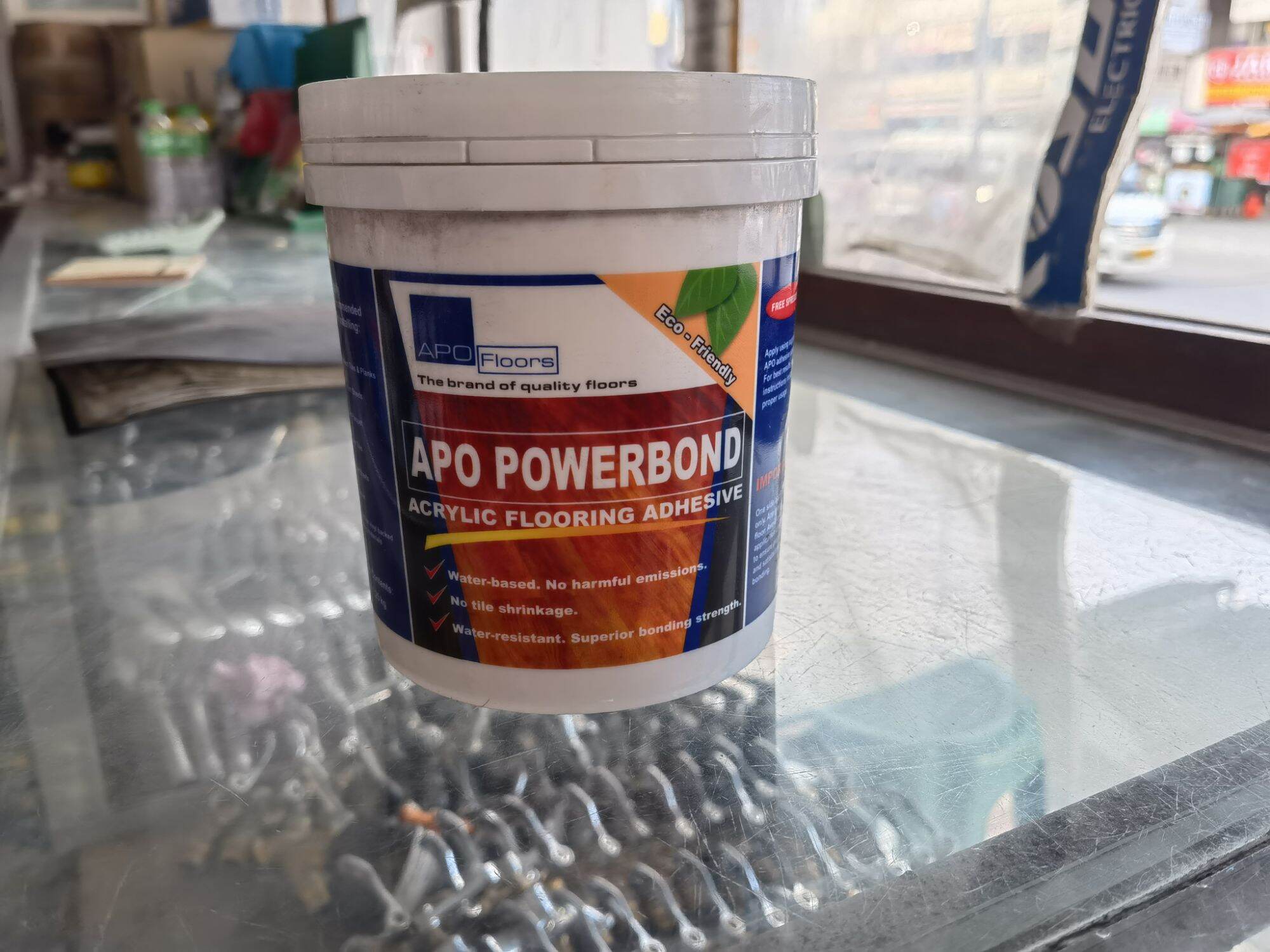 APO Powerbond acrylic flooring adhesive sold one LT Lazada PH