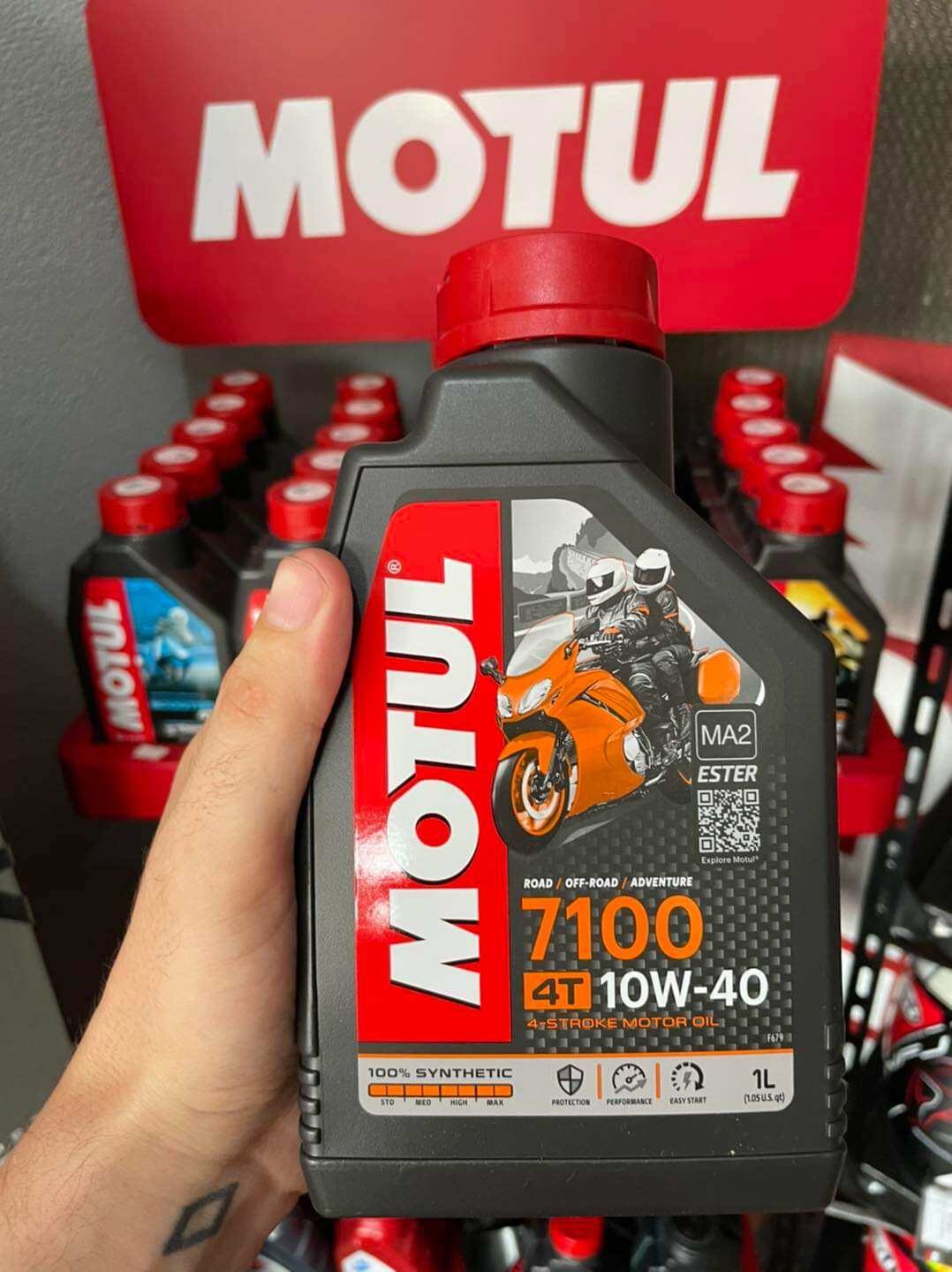 Motul 7100 10W-40 (1 Liter) | Lazada PH