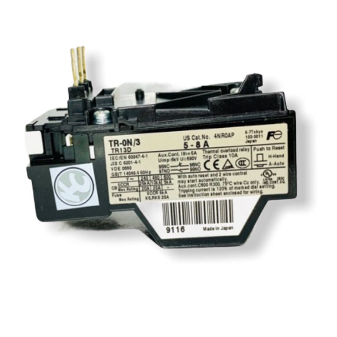 FUJI TRON/3 THERMAL OVERLOAD RELAY MADE IN JAPAN Lazada PH