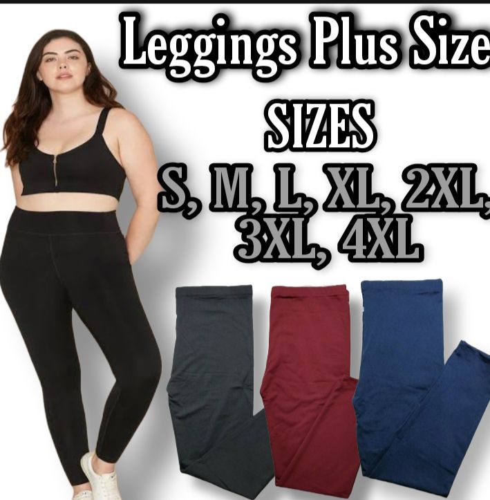 Plus Size Leggings (30-38）Large - 4XL COD Cotton