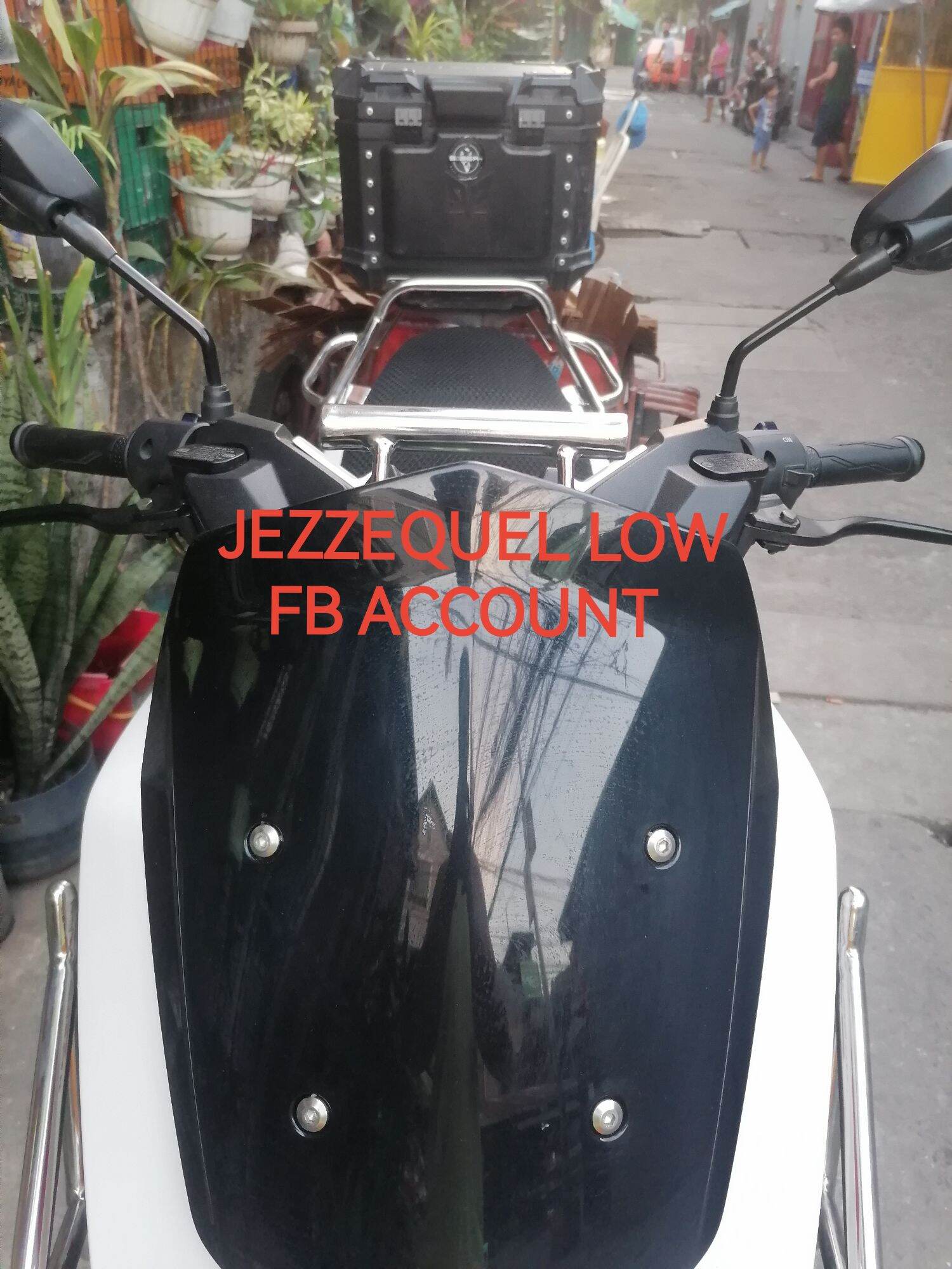 MOTORSTAR EASYRIDE 150Q 150FI STAINLESS CELLPHONE BRACKET