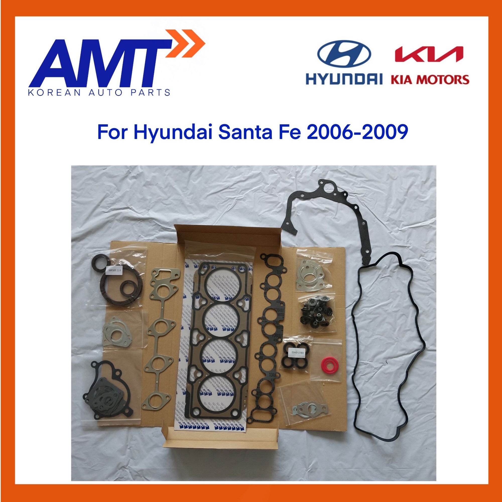 Factory/OEM 224422GGB0 Valve Cover Gasket – For Hyundai Kia 2.0L 2.4L, Rubber, Front Placement