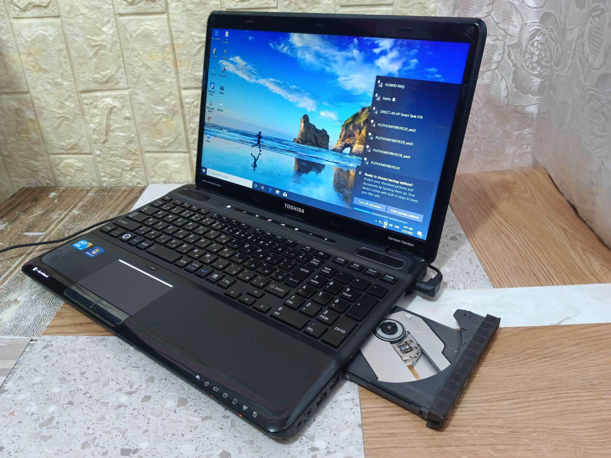 Original Quality Laptop Toshiba Dynabook TX/77M Windows 10 Intel 