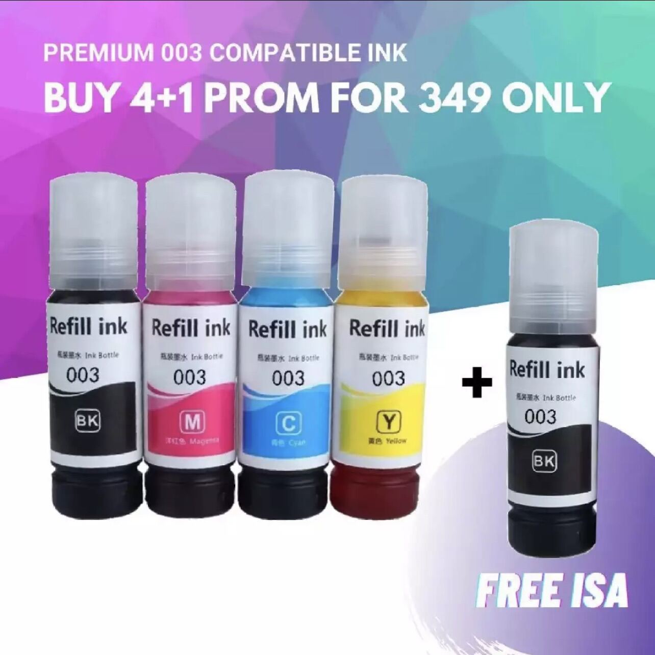 Epson 003 Refill Ink for L Series Printers