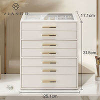 Vlando | High Quality Elegant Large Capacity Jewelry Box